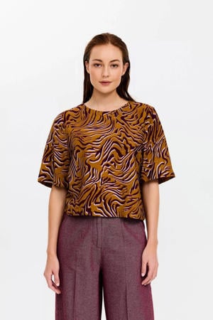 blousetop bruin