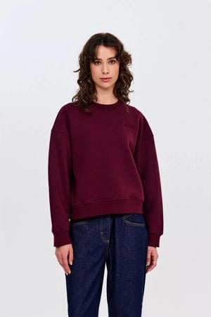 sweater donkerrood