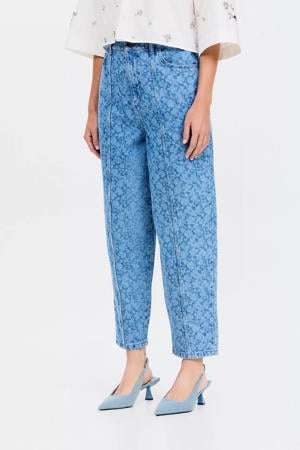 barrel jeans light blue denim