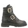 Red Rag leren enkelboots zwart