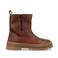 Develab leren enkelboots cognac