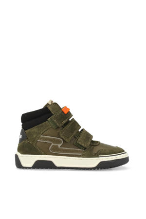 suède sneakers groen