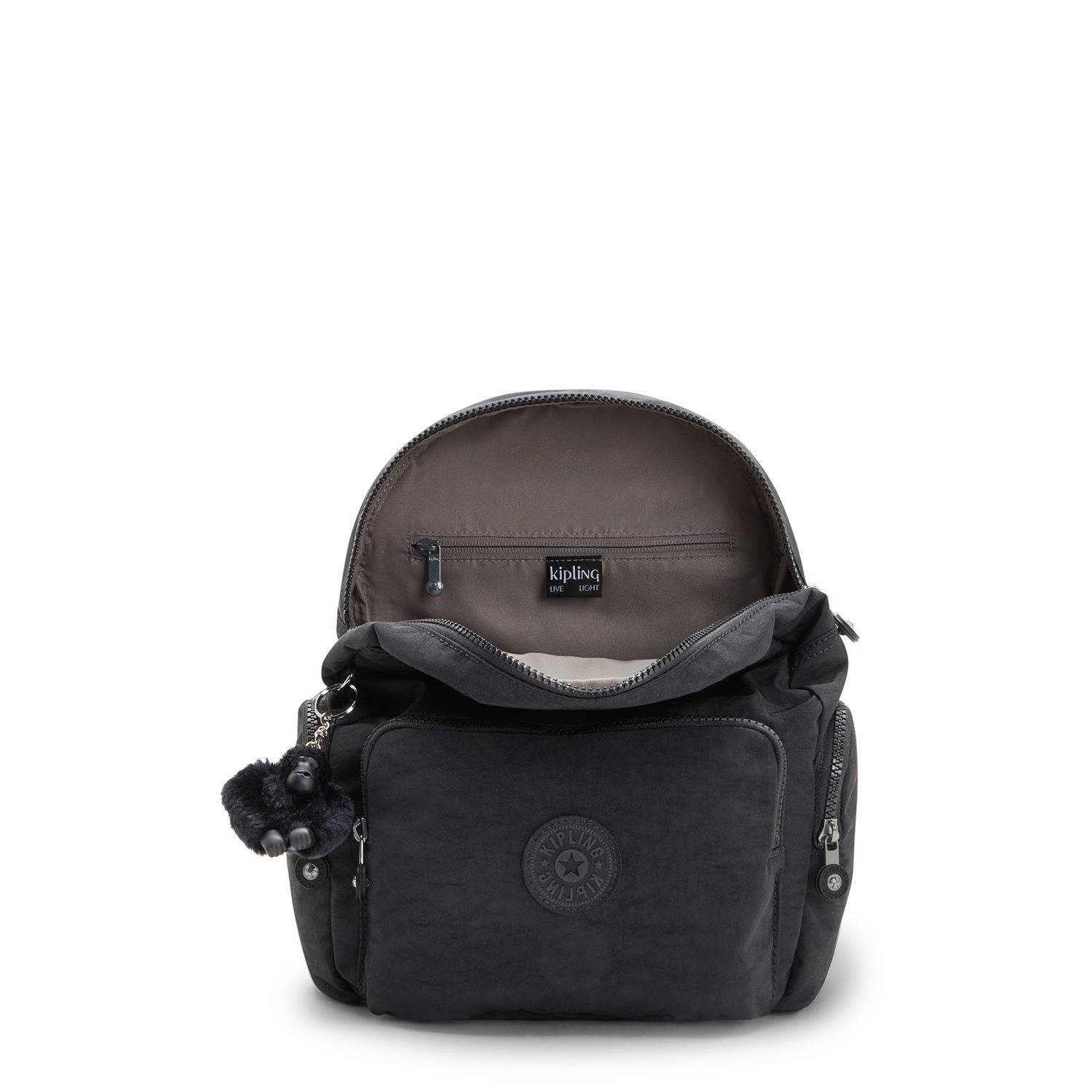 Kipling rugzak City Zip S zwart