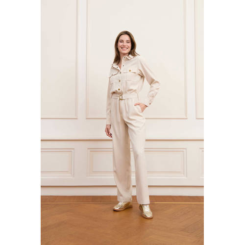 Lofty Manner ecru jumpsuit afbeelding