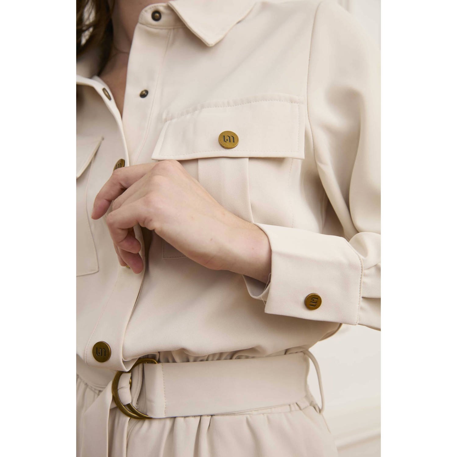 Lofty Manner ecru jumpsuit