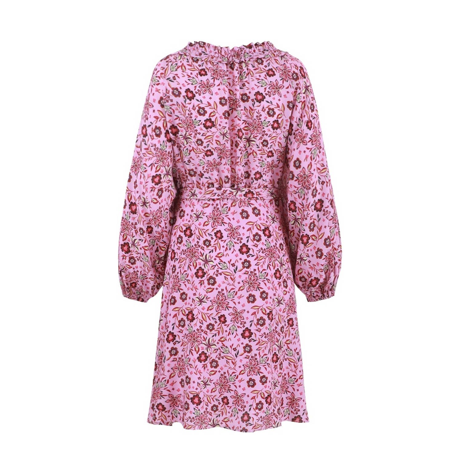 FLURESK midi jurk lila