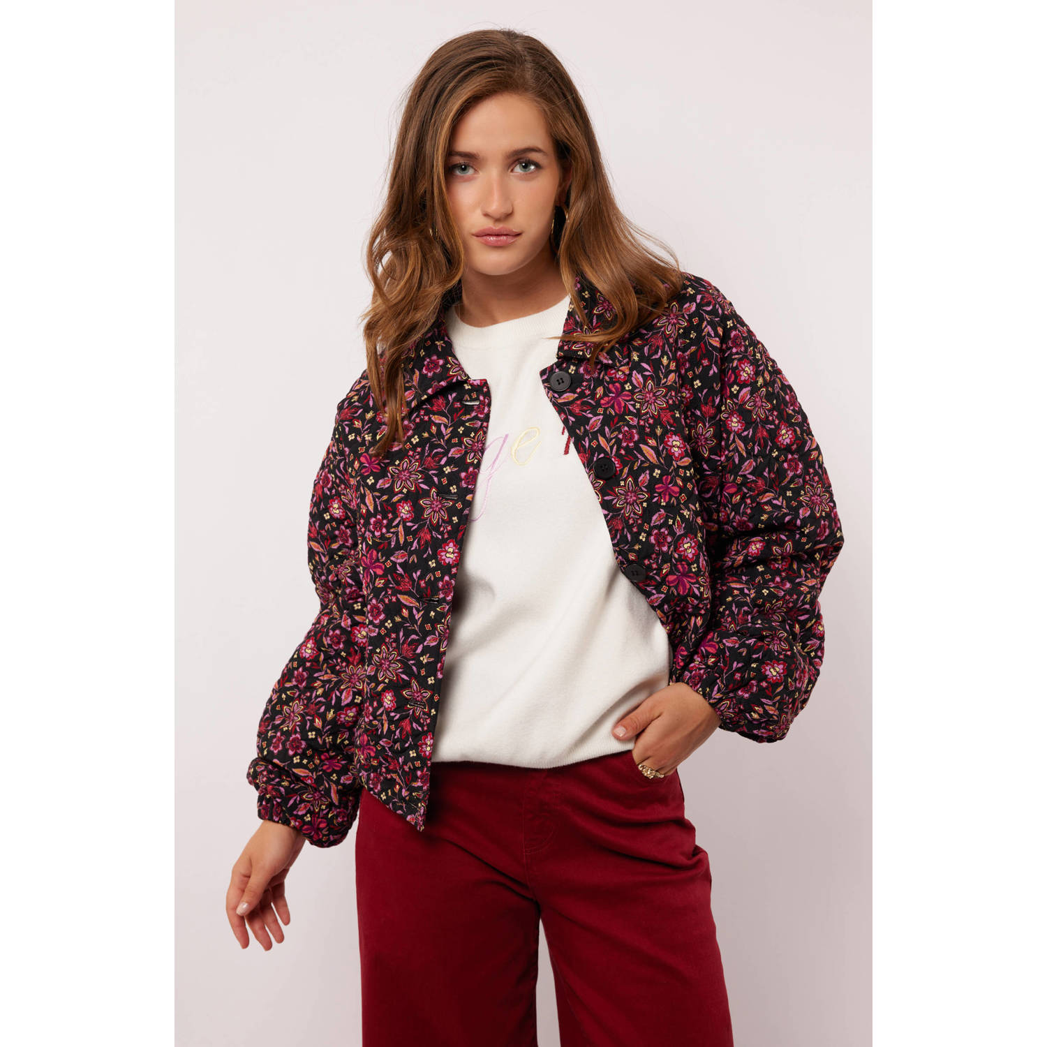 FLURESK bomberjack rood