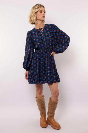 korte jurk blauw