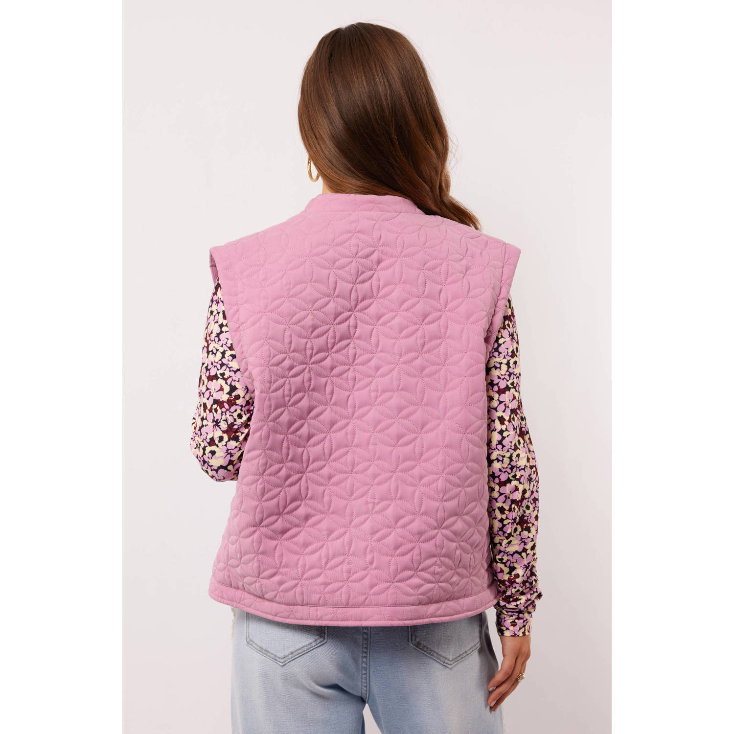 FLURESK gilet lila