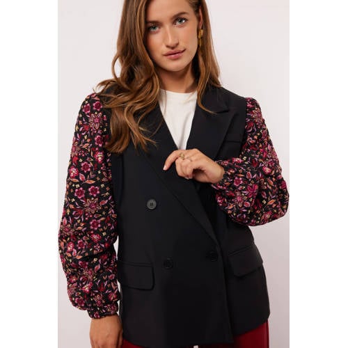 FLURESK regular blazer zwart afbeelding