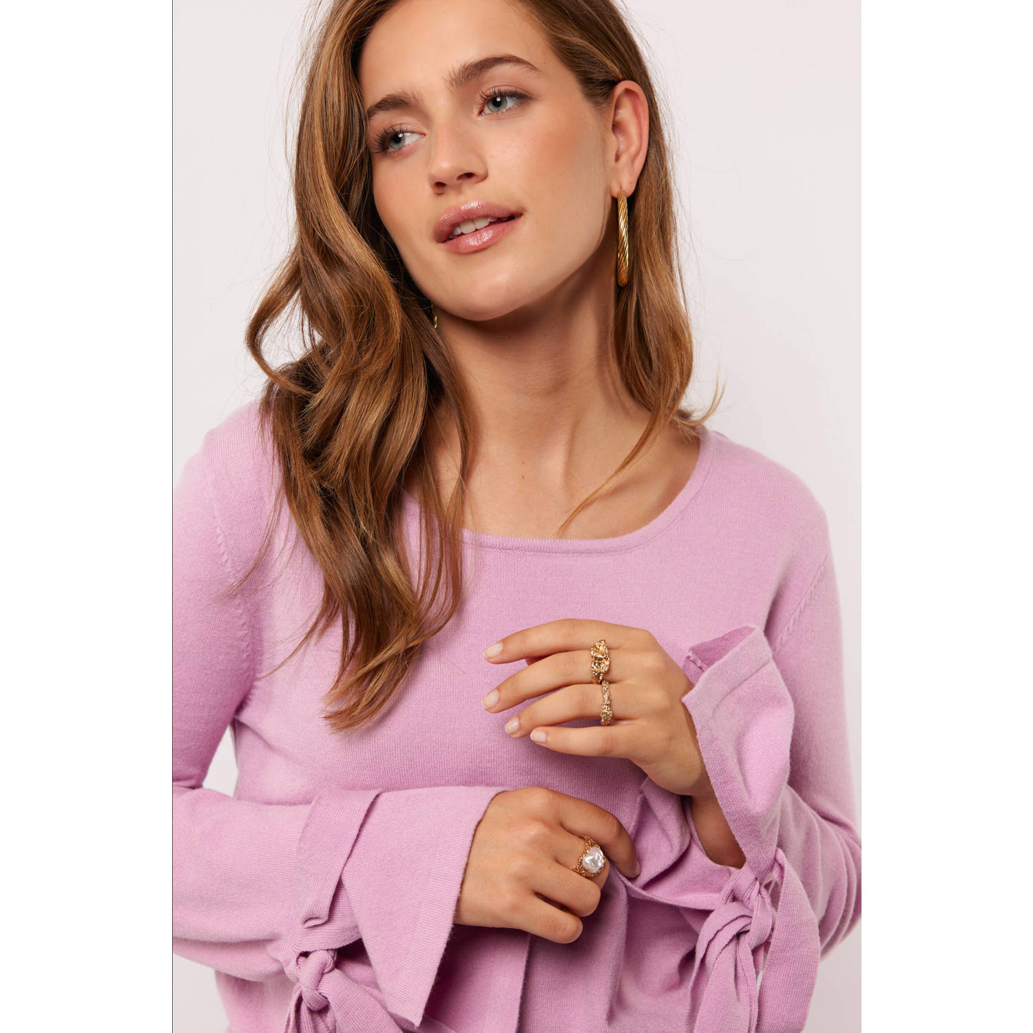 FLURESK sweater lila