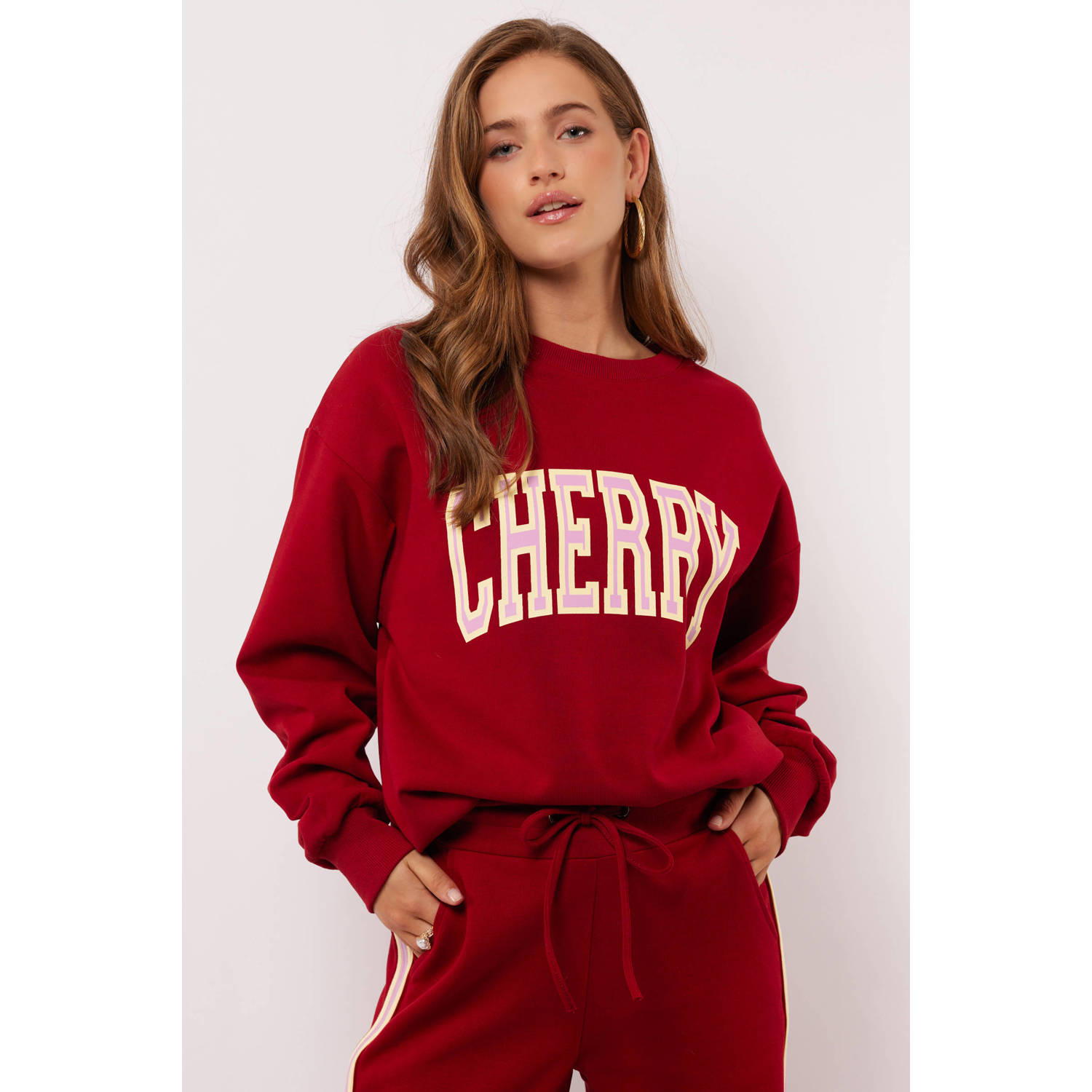 FLURESK sweater rood