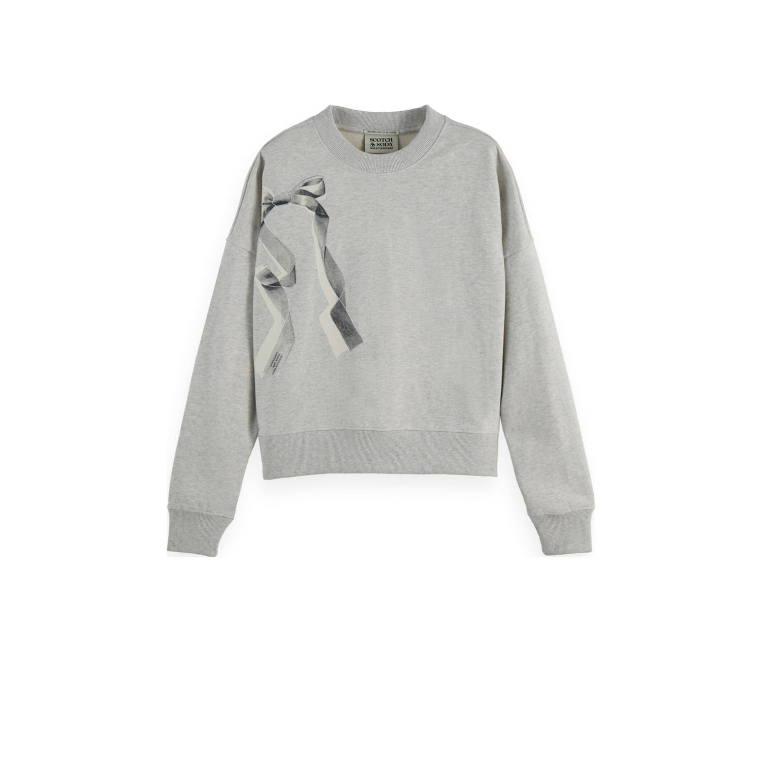 Scotch & Soda sweater lichtgrijs