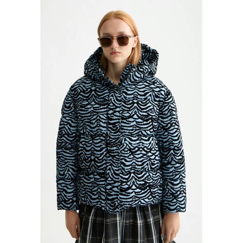 Scotch & Soda gewatteerde jas blauw afbeelding