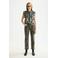 Scotch & Soda straight leg jeans donkergroen