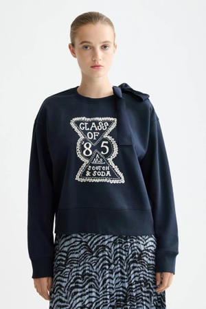sweater donkerblauw
