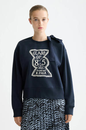 sweater donkerblauw