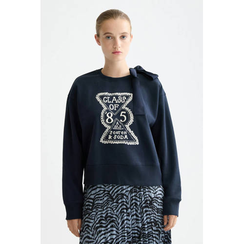 Scotch & Soda sweater donkerblauw afbeelding