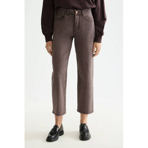 Scotch & Soda straight leg jeans bruin afbeelding