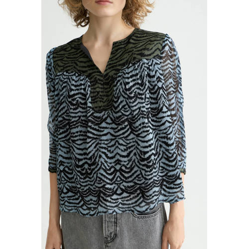 Scotch & Soda top blauw afbeelding