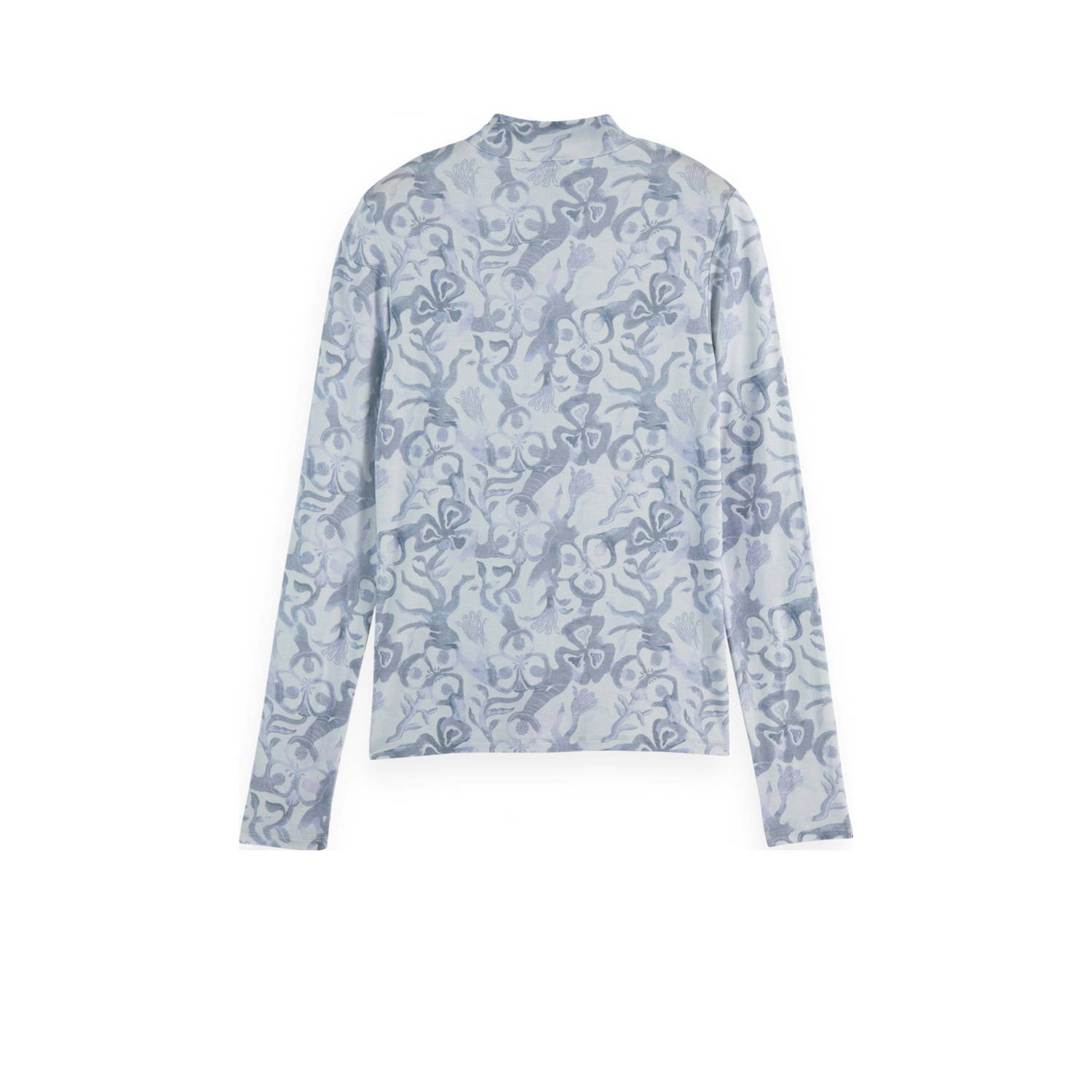 Scotch & Soda top lichtgrijs