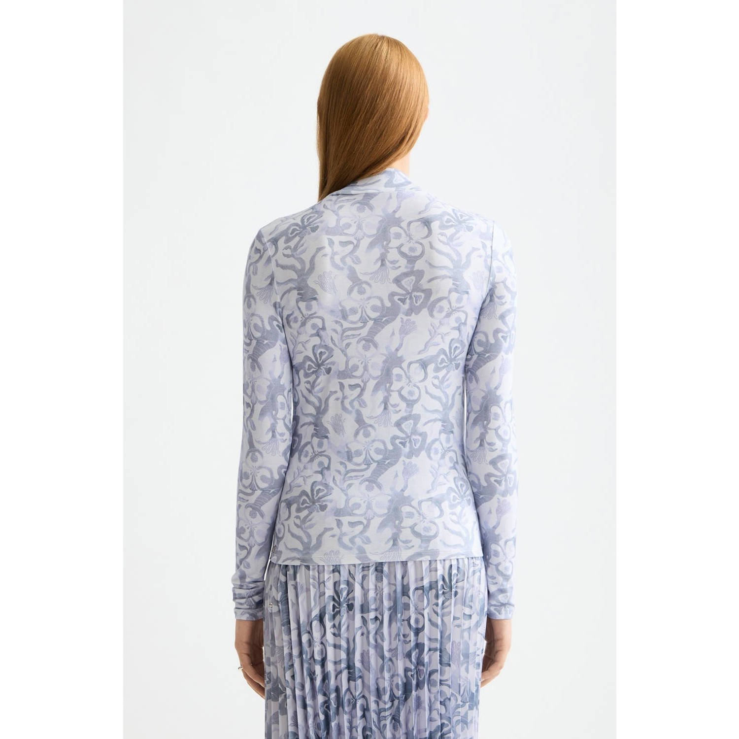 Scotch & Soda top lichtgrijs