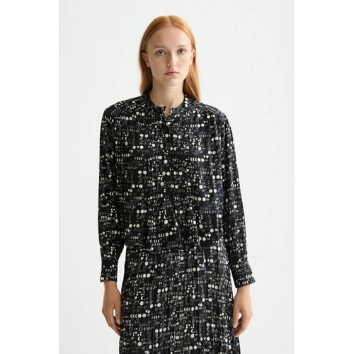 Scotch & Soda blousetop zwart afbeelding
