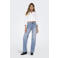 ONLY high waist wide leg jeans light blue denim