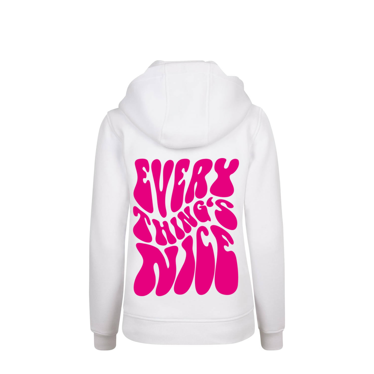 Miss Tee hoodie wit