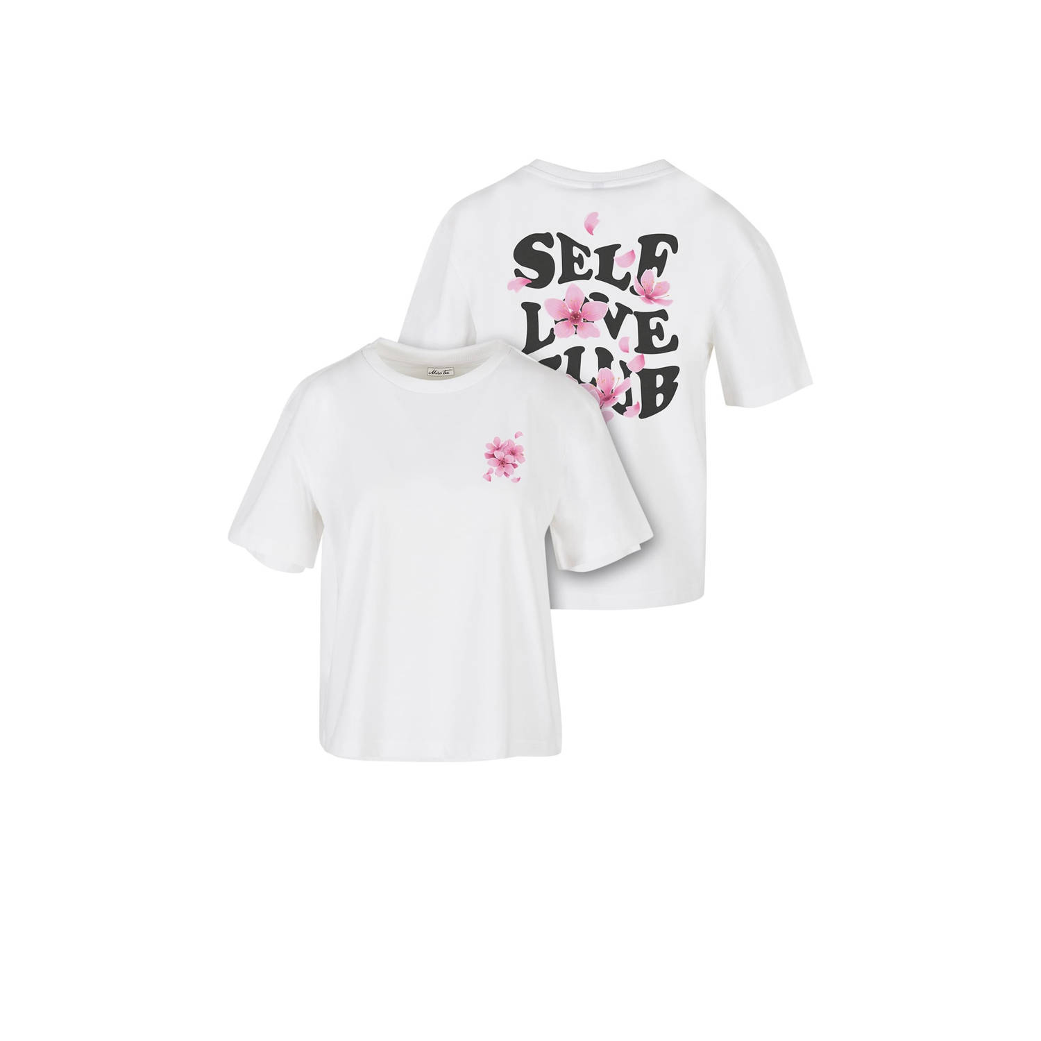 Miss Tee T-shirt wit