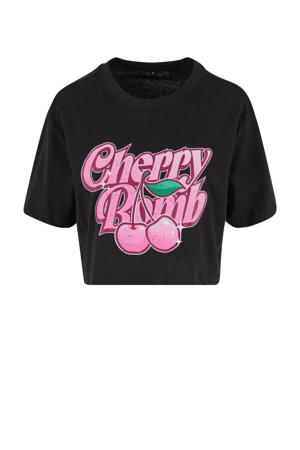 T-shirt zwart