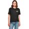 Miss Tee T-shirt met backprint zwart