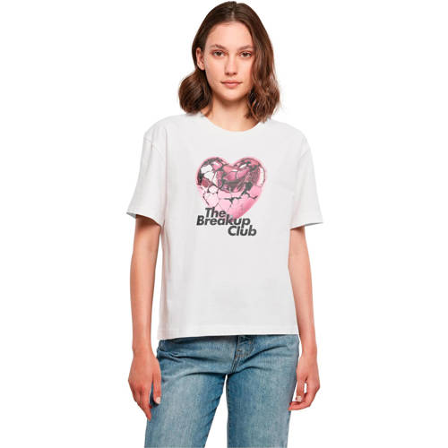 Miss Tee T-shirt wit afbeelding