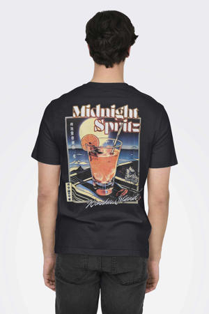 T-shirt zwart