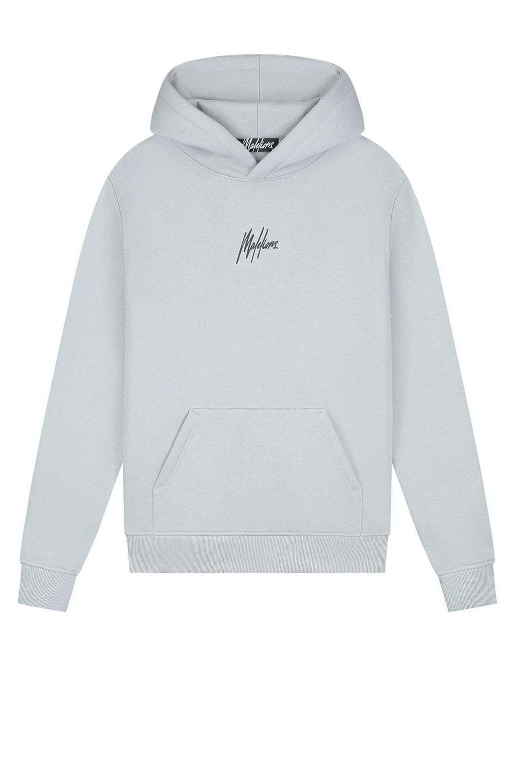 Malelions hoodie grijs