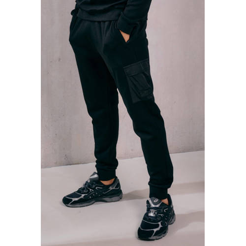 Malelions slim joggingbroek zwart afbeelding