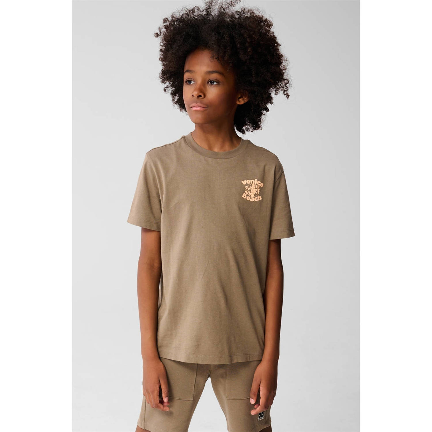 Shoeby T-shirt bruin