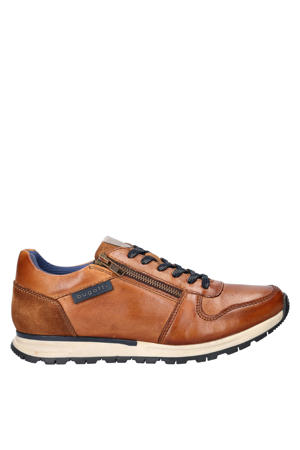 leren sneakers cognac