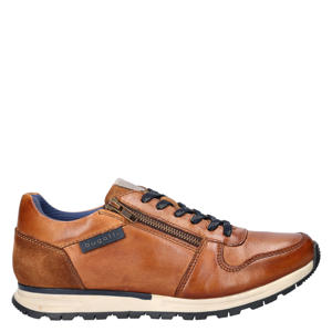 leren sneakers cognac