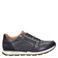 Bugatti leren sneakers donkerblauw