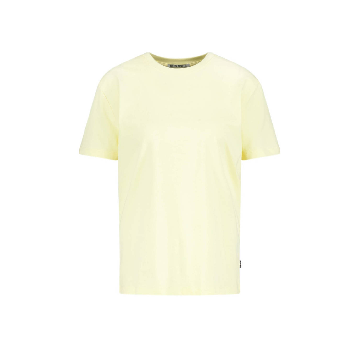 America Today T-shirt geel