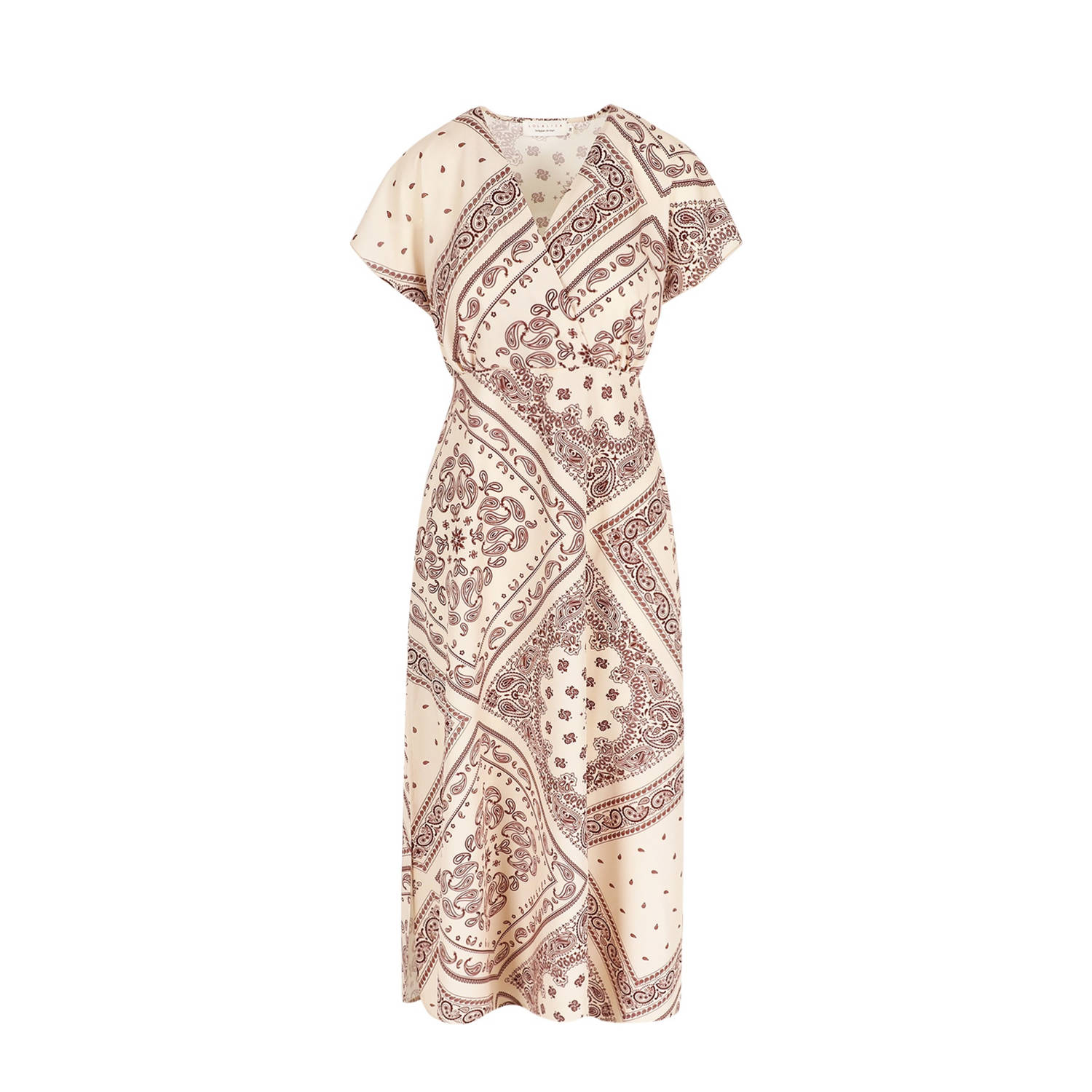 LOLALIZA maxi jurk rood