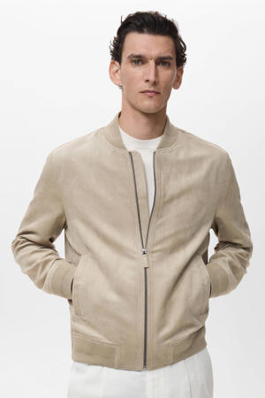 bomberjack beige