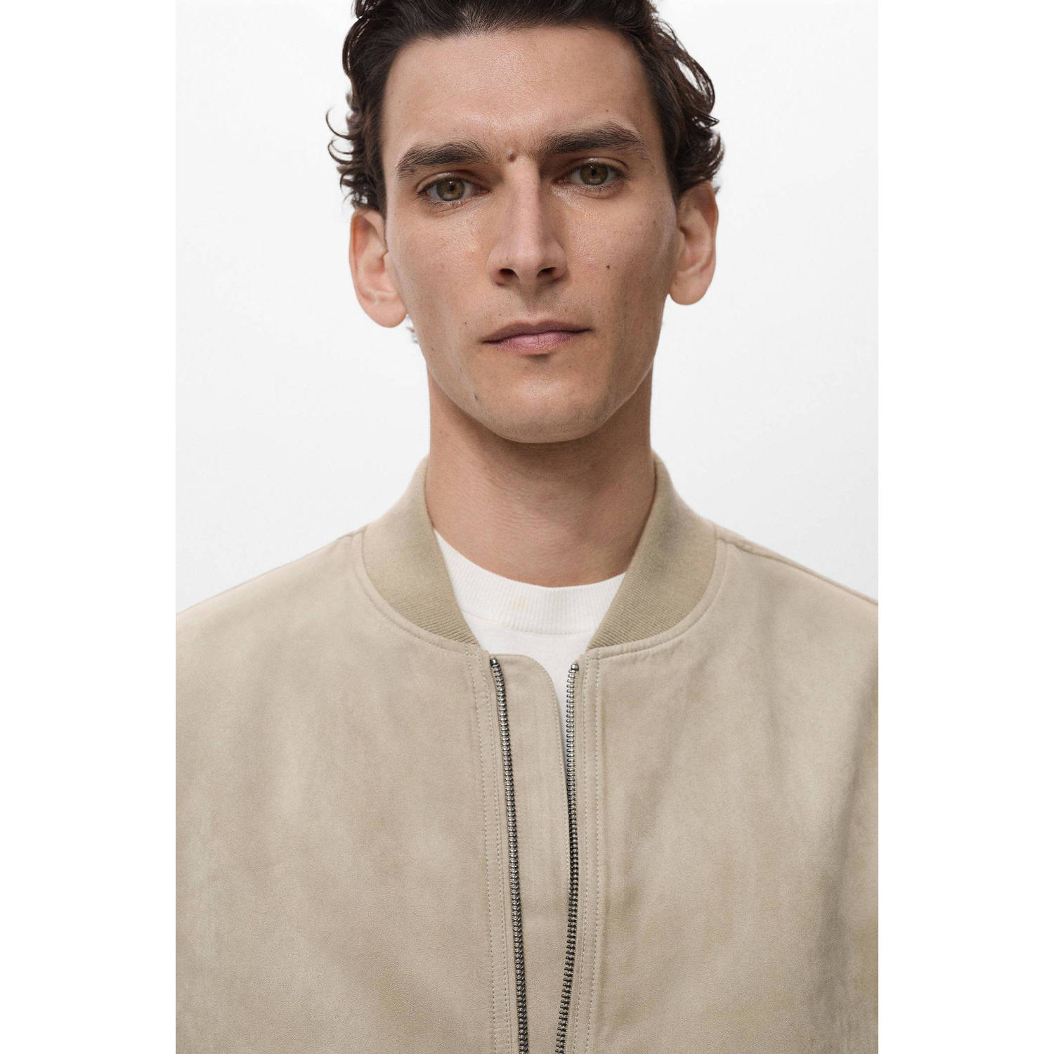 Mango Man bomberjack beige