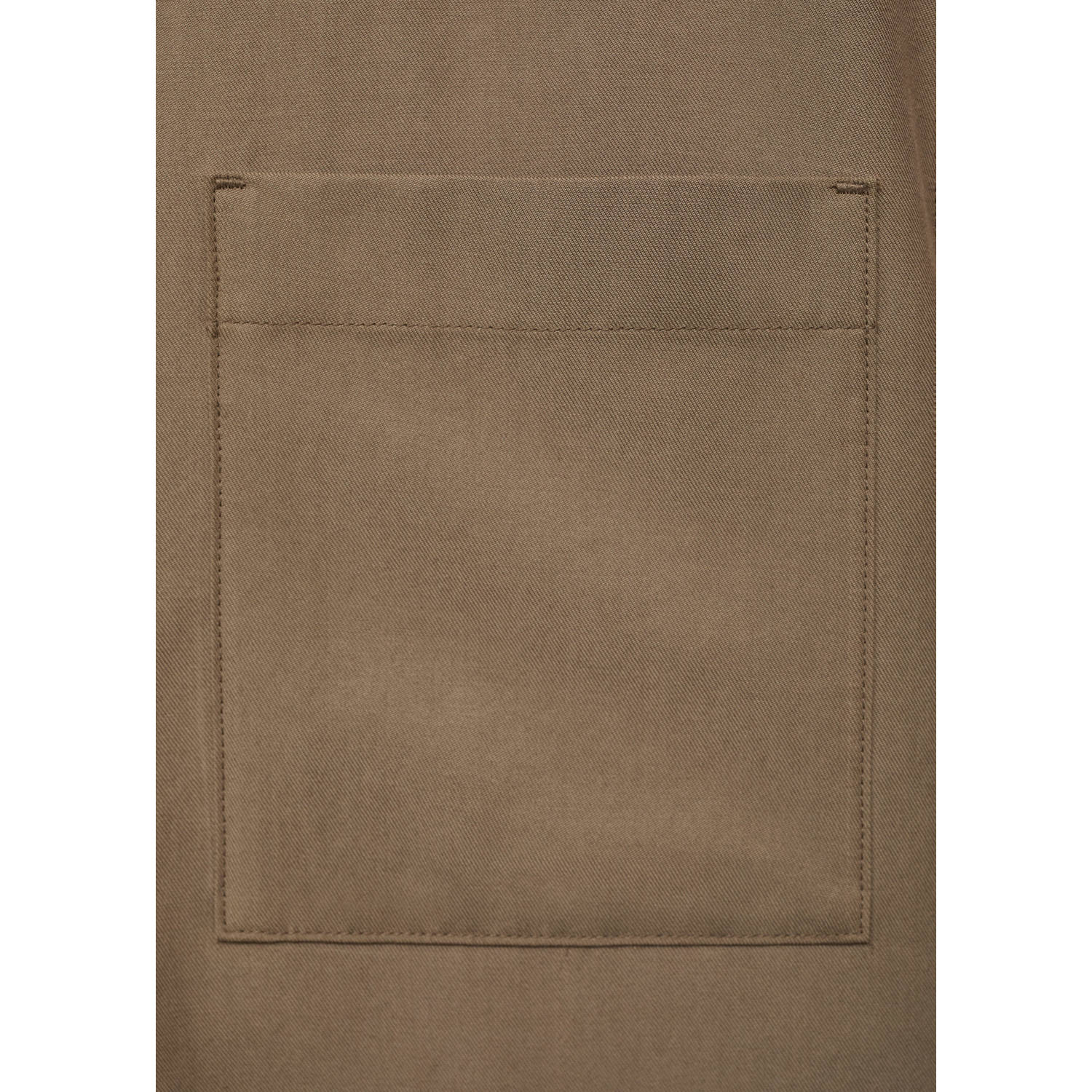 Mango Man overshirt bruin
