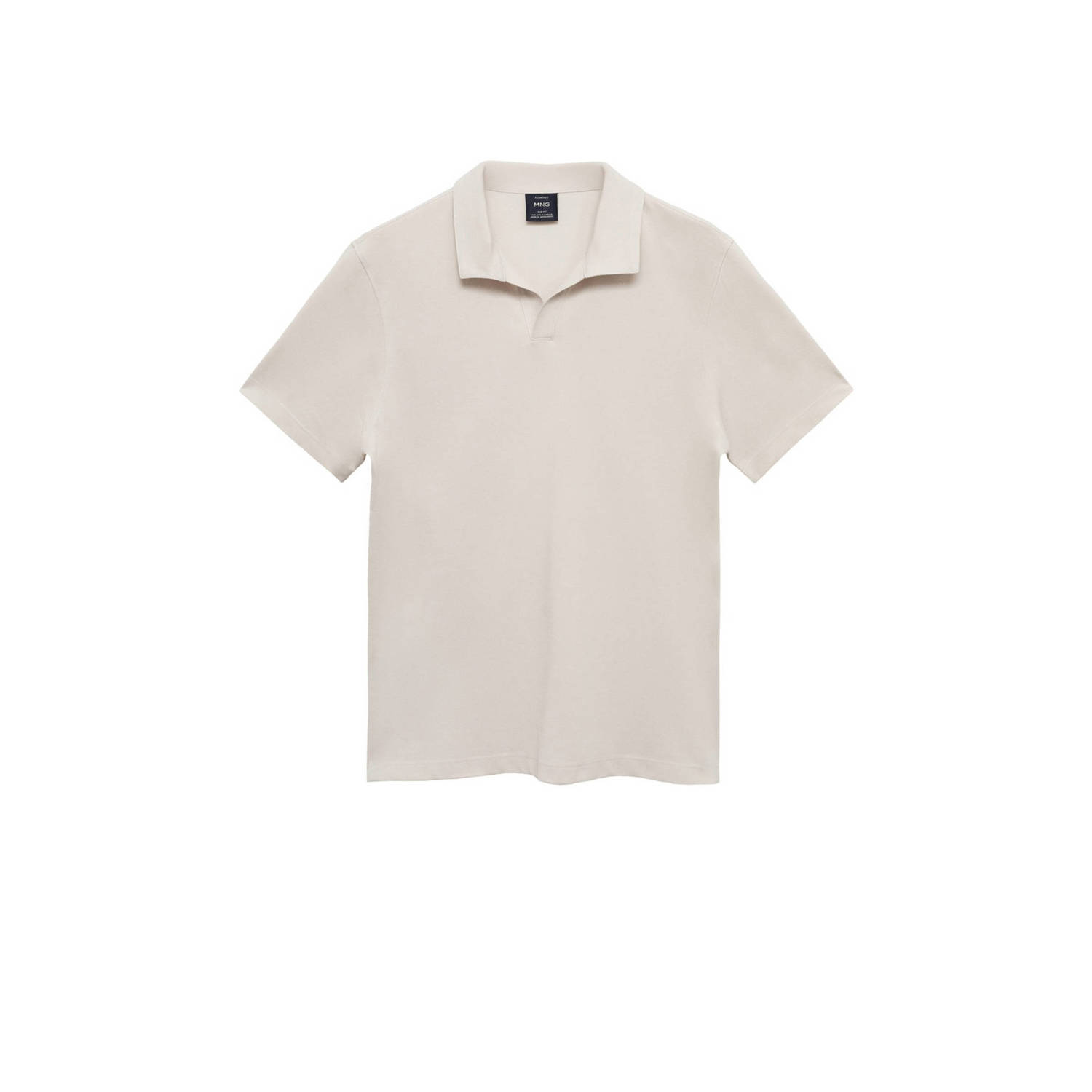Mango Man slim polo beige
