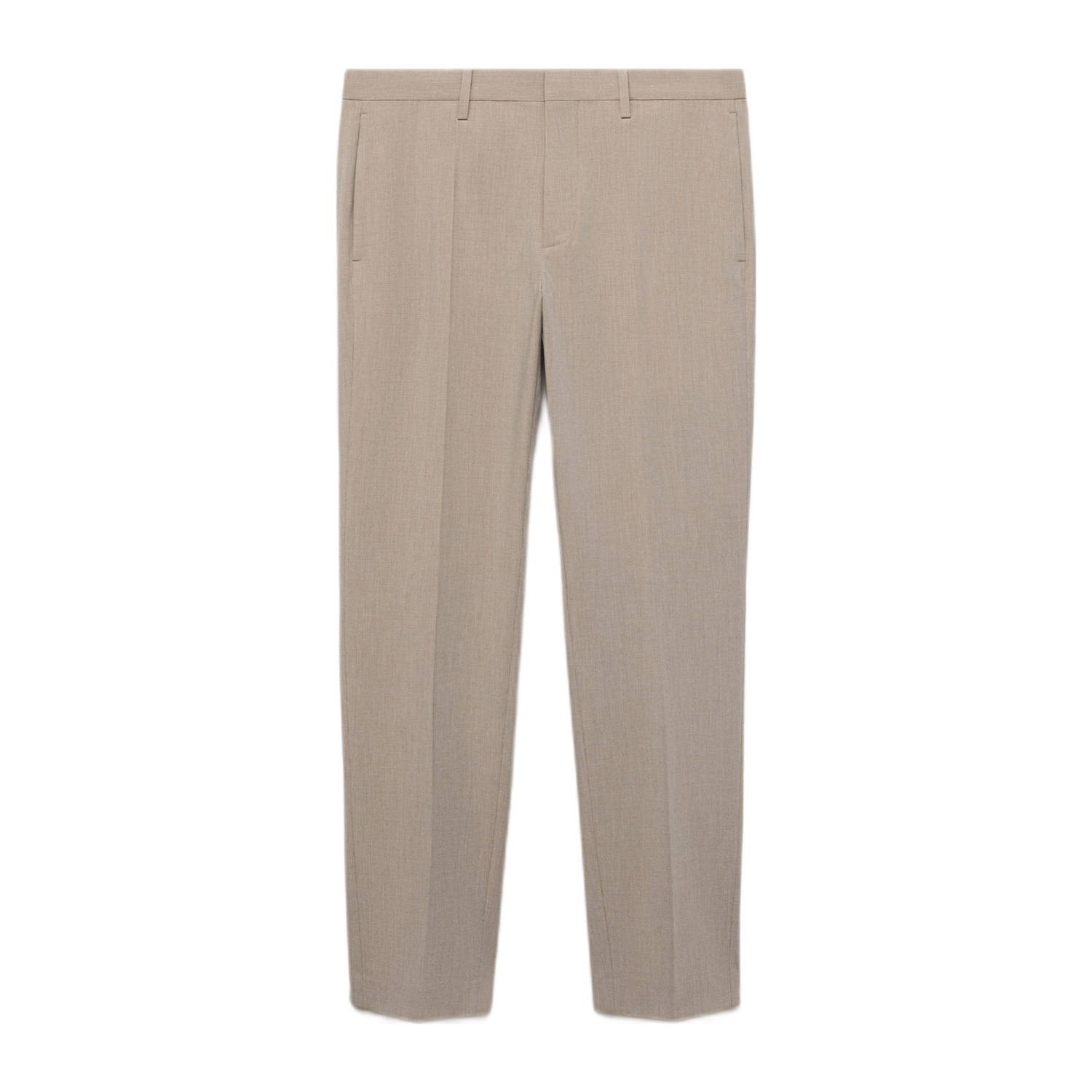 Mango Man slim pantalon beige