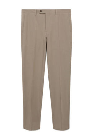slim pantalon taupe