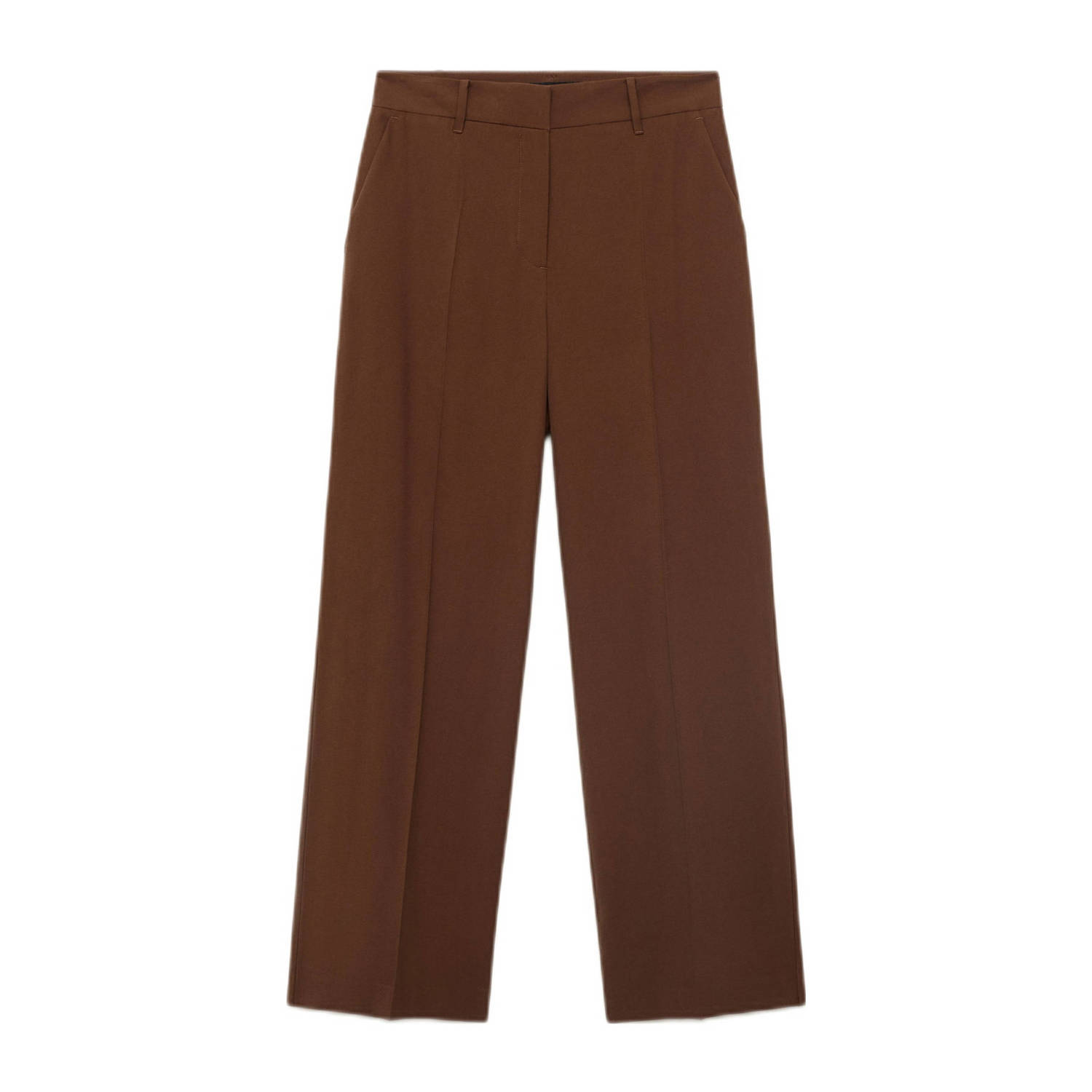 Mango straight regular waist pantalon