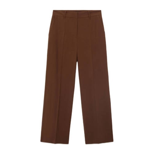 Mango straight regular waist pantalon afbeelding